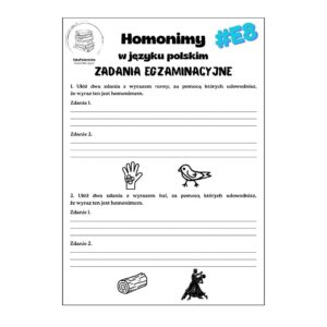 homonimy zadania