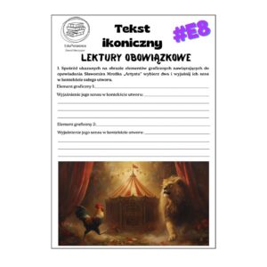 tekst ikoniczny. lektury obowiązkowe zadania