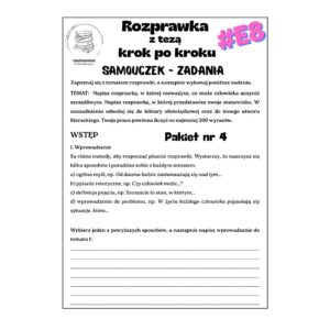 pakiet 4 rozprawka krok po kroku