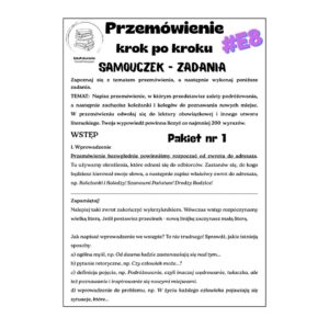 pakiet 1 przemówienie krok po kroku