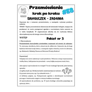 pakiet 3 przemówienie krok po kroku