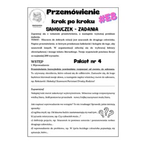 pakiet 4 przemówienie krok po kroku