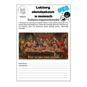 lektury w memach zadania