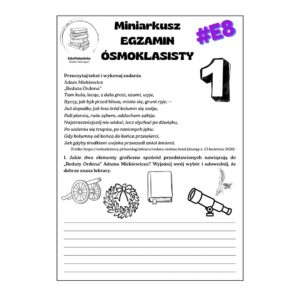 miniarkusz egzaminacyjny nr 1